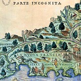 La Nuova Francia, 1556, detail