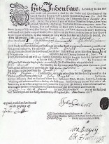 Indenture contract, 1684