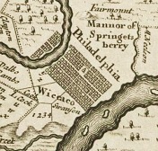 A Mapp of Ye Improved Part of Pensilvania, ca. 1687