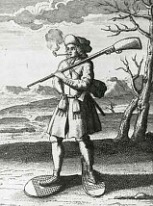 Militiaman in New France, ca. 1700