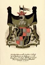 Coat of Arms, Lord Baltimore