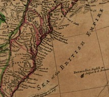 Herman Moll, This Map of North America, 1715, detail