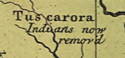 John Mitchell, A Map of the British and French dominions in North America, between 1755 and 1761, details