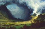 Albert Bierstadt, Storm in the Mountains