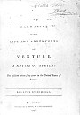 Venture Smith, A Narrative of the Life and Adventures of Venture