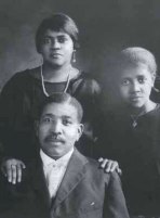 Minnie and Oscar Jackson and their daughter Cecelia