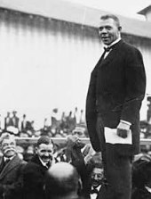 Booker T. Washington, 1912