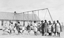 Okfuskee County School playgrounds, Boley, Oklahoma, 1922