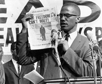 Malcolm X, 6 August 1963