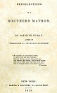 Recollections of a Southern Matron