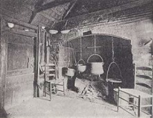 Interior of a slave kitchen.