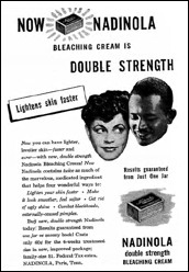 Click to enlarge. Nadinola Bleaching Cream, Ebony magazine