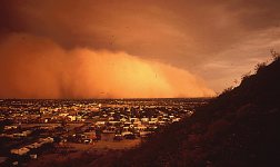 Dust storm over Phoenix