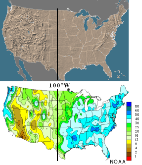 The hundredth meridian