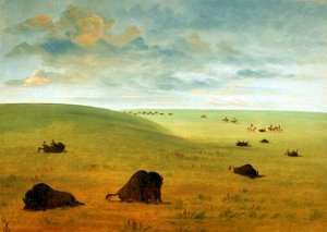 After the Buffalo Chase, George Catlin