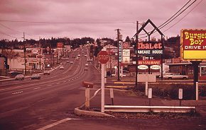 Pacific Highway, Tigard, Oregon, 1973