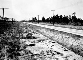 Elevated road, Florida, 1935