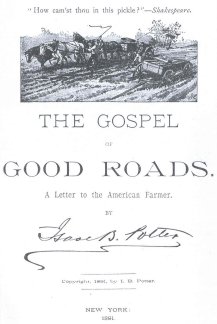 The Gospel of Good Roads, Isaac B. Potter, 1891