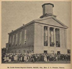 St. Louis Street Baptist Church, Mobile, Alabama, ca. 1895