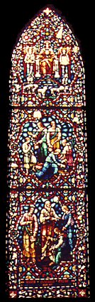 Stained glass windows, Trinity Episcopal Church